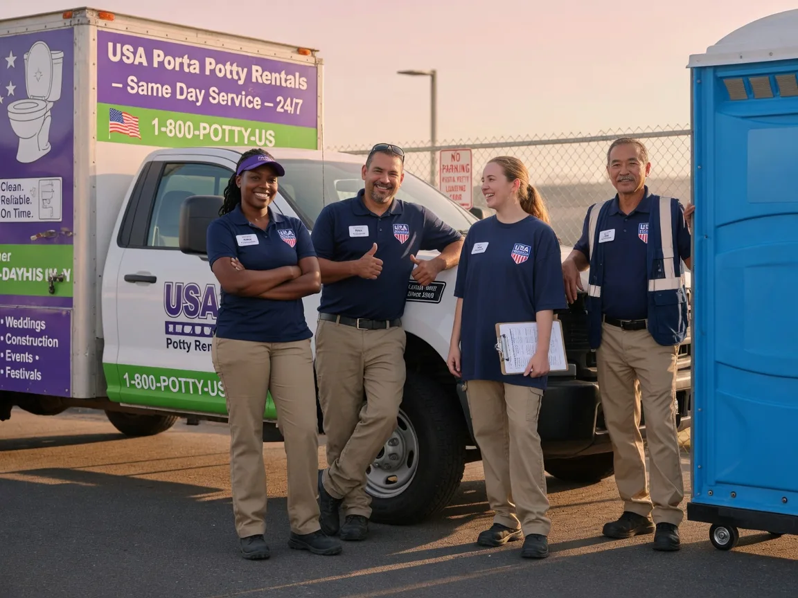 Porta Potty Rental company in Lowell, NC