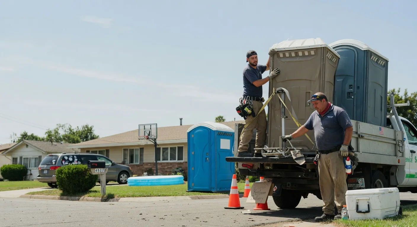 Porta Potty Rental in Lowell, NC near me