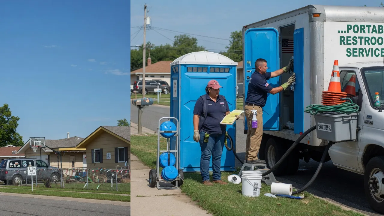 Porta Potty Rental in Lowell, NC near me